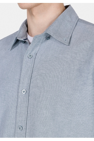 Colin's Colins Regular Fit Shirt Neck Düz Erkek Yeşil Uzun Kol Gömlek Cl1073845 Cl1073845 Q1.v2 Grn Yeşil