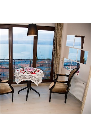 Geometrik Parçalı Kare Cam Boy Banyo Duvar Lavabo Aynası 50X65Cm