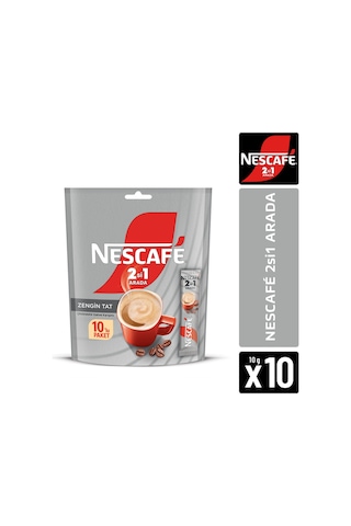 Nescafe 2 si 1 Arada 10'lu Ekonomik Paket