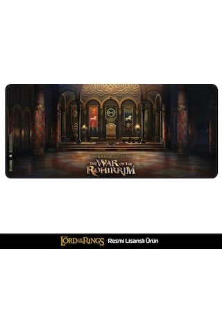 Exvega Lord Of The Rings War Of The Rohirrim Clans Xxl Mousepad 90 40