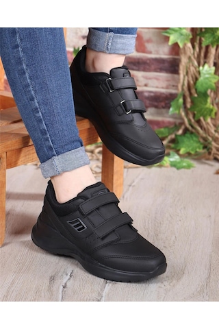 M.p. 242-1307 Zn 36-40 Siyah Sneaker Ayakkabı-siyah Siyah