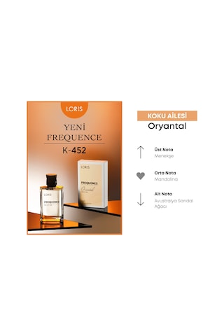 Loris K-452 Frequence Kadın Parfüm EDP 50 ML
