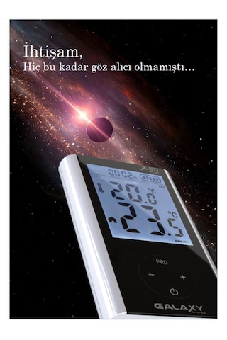 Galaxy Uyumlu Energy X50 Plus Kablosuz Wifi'li Smart Oda Termostatı