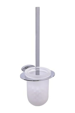 Fontana - Tuvalet Fırçası Krom Cam, Wc Fırçalık Outlet - Fc-40104- Diğer
