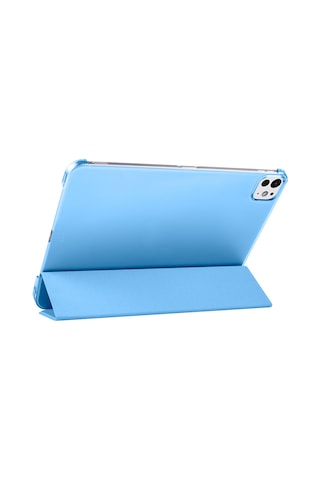 Apple Uyumlu iPad  Pro 12.9 3./4./5./6. Nesil M2 Kılıf Flip Cover Kalem Bölmeli Pc Case 2018-2023