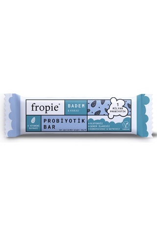 Fropie Badem Kakaolu Probiyotik Bar 12 x 35 G