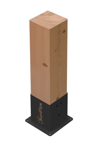 14 X 14 Uniflex Pergola Yer Ve Duvar Montaj Braketi