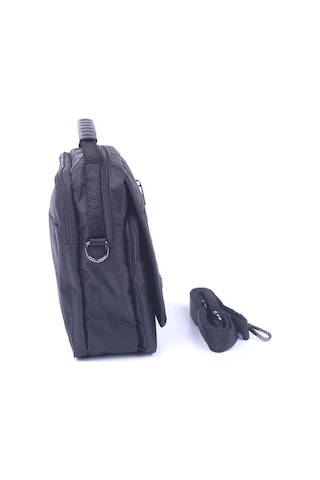 Seventeen 902 Siyah Erkek Büyük Kapaklı El Ve Omuz Çantası