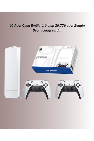 M15 Retro Konsol 20.000 Oyunlu Çift Gamepadli 4k Hdmı