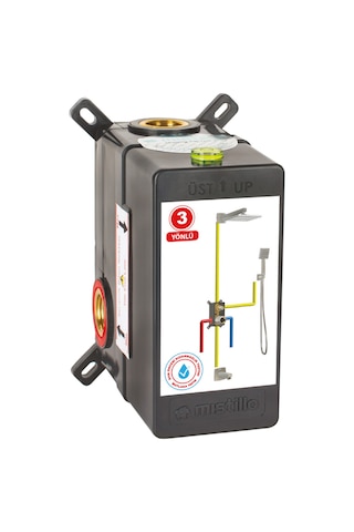 Armour Armatür Siyah Gömme Ankastre Bataryası Mistillo Marka Siyah