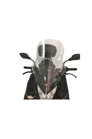 GP Kompozit Bajaj Pulsar NS 200 2011-2024 Uyumlu Uzun Tur Camı Füme 59 cm