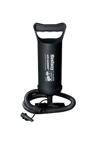 Bestway 62002 Çift Fonksiyonlu El Pompası 30 CM Siyah