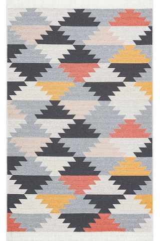 Eko Halı Arya Ar 20 Renkli Yıkanabilir Çift Taraflı Pamuk Kilim