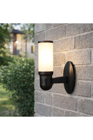 Zita Kule Bahçe Duvar Apliği 34 Cm E27 Duy Ip54 Dış Mekan Duvar Lambası Uv Dayanımlı Bahçe, Teras, Veranda Ve Yürüyüş Yolu Aydınlatması Ampul Hariç Diğer