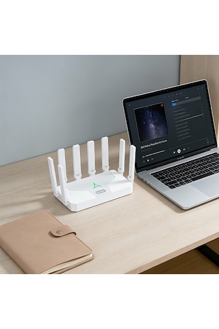 Go Des Gd-wps018 1200m 8 Antenli 5ghz Wifi Sinyal Güçlendirici Router Beyaz