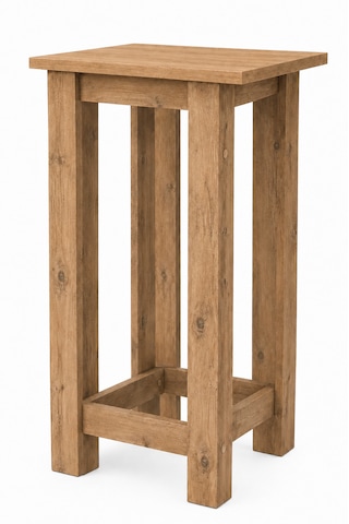 Gora Tabure - 40cm - Bar Sandalyesi - Bar Taburesi Atlantik Çam
