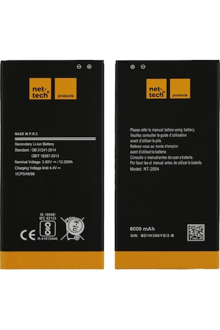 Xiaomi Redmi 9t Uyumlu Nettech 6000 Mah Batarya