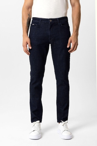 Back And Bond Koyu Lacivert Slim Fit 5 Cepli Denim Pantolon Çok Renkli