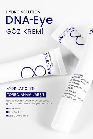 Procsın Hydro Solutıon Dna Eye Ve Mor Halkalara Karşı Göz Çevresi Yenileyici Krem 20 ML