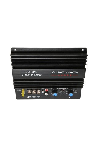 Tenfowee 12v 600w Otomobil Güçlendirici Kartı, Alüminyum Gövde, Yüksek Performanslı Ses, Kolay Kurulum, Tüm Araçlar İçin