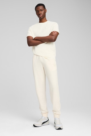 Puma Ess Elevated Tee Bej Erkek Kısa Kol T-shirt Bej
