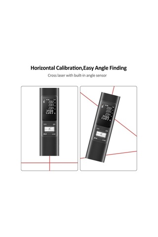 Besthome1 80m Hassas Mesafe Ölçer - 2mm Doğruluk, Usb Şarjlı, Alan/hacim Hesaplama