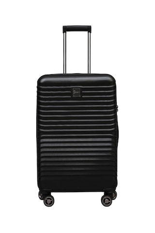 Büyük Boy %100 Polikarbon Valiz Siyah 1811 Siyah