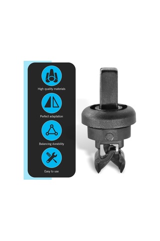 Siyah 2 Adet Araba Bagaj Rafı Montaj Klipsi Küçük Plastik Kanca Bagaj Rafı İçin Oem Parça Numarası 79916-jd00a'nın Yerini Alır