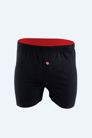 Mintev Siyah Havlu Bel Erkek Boxer 032 5 Adet