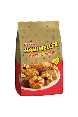 Ülker Hanımeller Karışık Tatlı Kurabiye 5 x 150 G