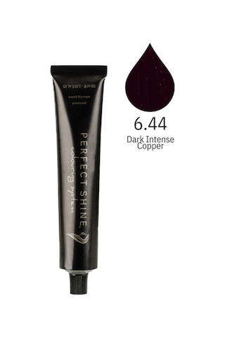 Perfect Shine Permanent Profesyonel Saç Boyası 100 ML Koyu Yoğun Kızıl Bakır/Ateş Kiremit Intense Copper
