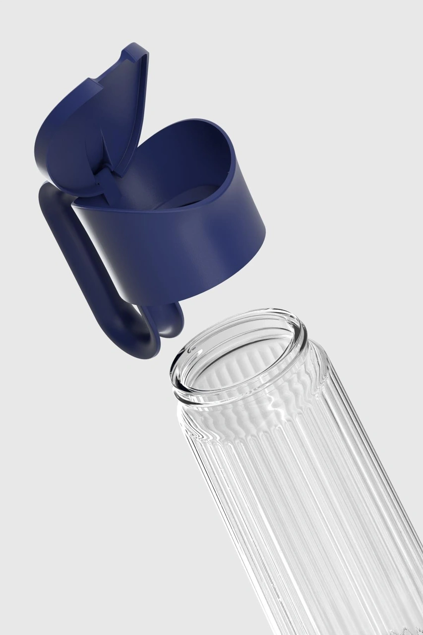 Renga Luvia 1500 Ml Cam Gravürlü Sürahi 111034 Mavi