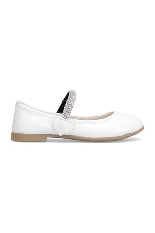 Elit Hy-f-10005-25y Filet Kız Çocuk Babet Beyaz Beyaz