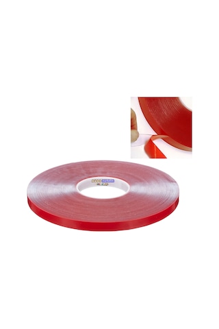 Silikon Çift Taraflı Montaj Bantı Şeffaf Tape 19mm X 33mt Tdrtr 19 MM