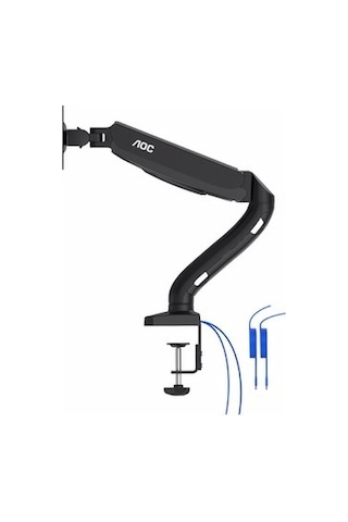 Aoc AS110DX Mekanik Hidrolik USB Hub Tekli Askı Aparatı