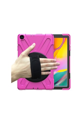 Samsung Uyumlu Galaxy Tab A 10.1 T510 Kılıf T515 T517 Defender Zırh Case
