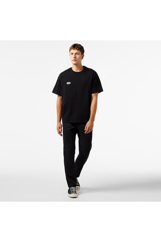 Leo Spray Paint Unisex Siyah T-shirt