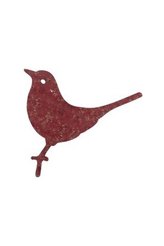 Kuş Şekli Bahçe Demir Bahçe İşareti, Sundurma Bahçesi Ve Bahçe İçin Solmaz Kuş Avlu İşaretleri Takılabilir Small Thin Bird