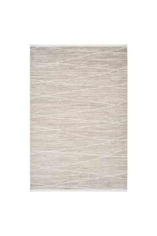 Dolce Vita Halı Monza 4207 Silver Stone İskandinav Halı Bej
