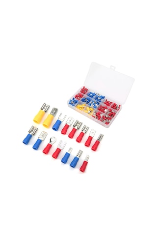 280 Parça İzoleli Kablo Ucu Seti Kutulu Kürek Halka Çatal Yalıtım