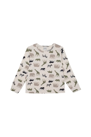 Antebies Organik Gots Sertifikalı Safari Macerası Desenli, Uzun Kollu Erkek Çocuk Pijama Takımı Yeşil