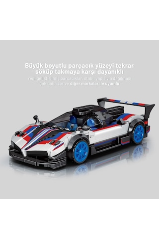 Sembo Block Pagani Zonda R Yapı Bloğu Seti 321 Parça
