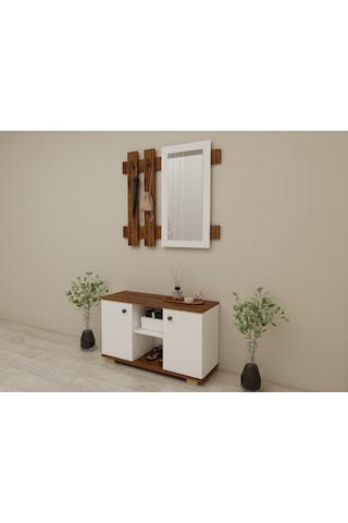 Sarissa Ayakkanbı Dolabı/askılık/antre Dolap-amalfi.-byz Kahverengi