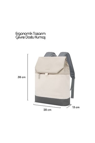 14.1" Günlük Sırt Çantası, Zen Eco Tasarımı İle Şık Ve Kullanışlı