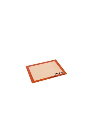 Silikon Silpat Pişirme Matı 30x40 Cm Yapışmaz Fırın Matı Hamur Açma Ve Pişirme Altlığı