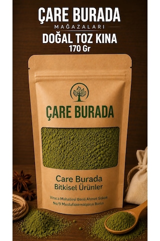 Çare Burada Doğal Toz Kına 170 G
