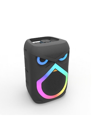 Rgb Led Işıklı 8 İnç 16w Bluetooth Hoparlör Taşınabilir Ses Sistemi Tws Destekli