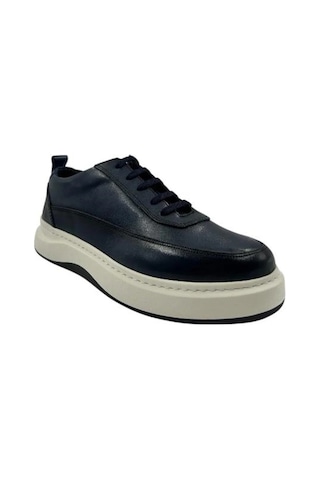 Kemal Tanca 883 5009 Erkek Hakiki Deri Spor Ayakkabı & Sneaker Lacivert