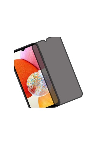 Samsung Galaxy Uyumlu A14 Hayalet Privacy 5d Ekran Koruyucu Cam