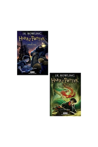 Harry Potter Serisi 1. Ve 2. Kitapları Felsefe Taşı - Sırlar Odası Toplam 2 Kitap